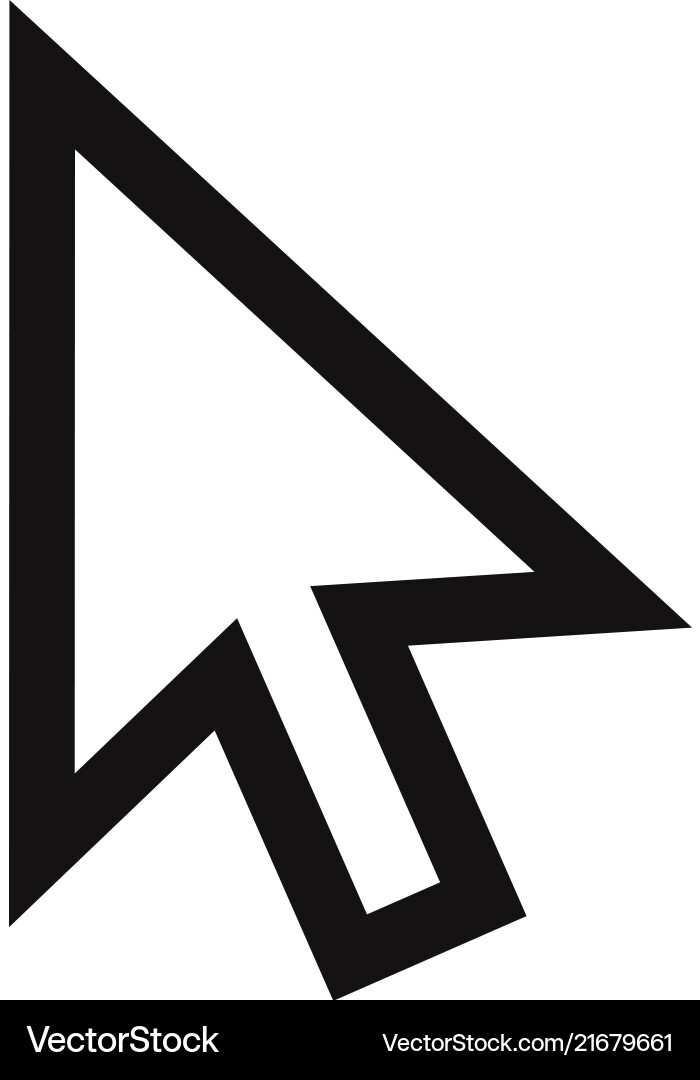 Cursor Symbol Mauszeiger klicken Symbol Cursor Symbol Mauszeiger klicken Symbol vektorbild