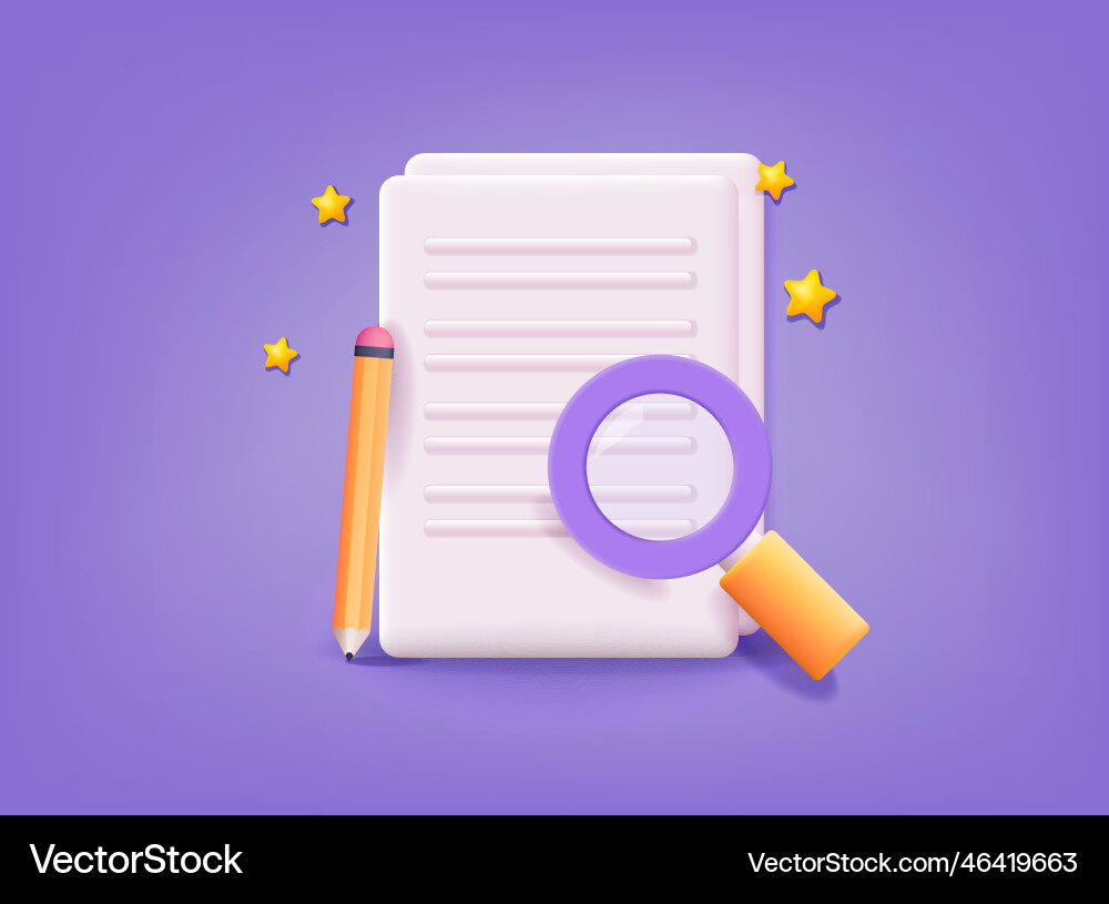 Searching image and video files in database Vector Image
