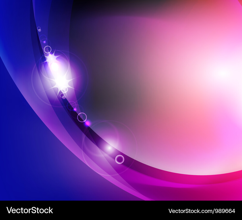 Abstract Shiny Wave Background vector image