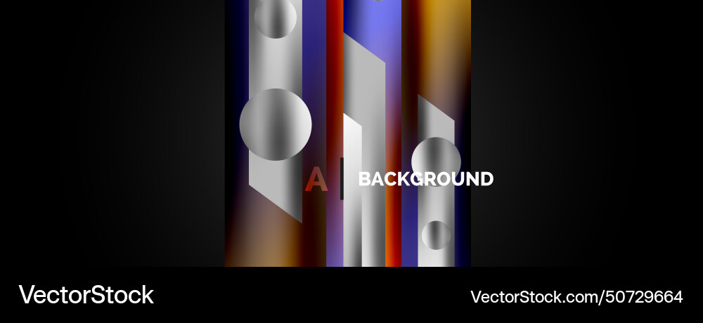 Dynamic lines geometric background visual Vector Image