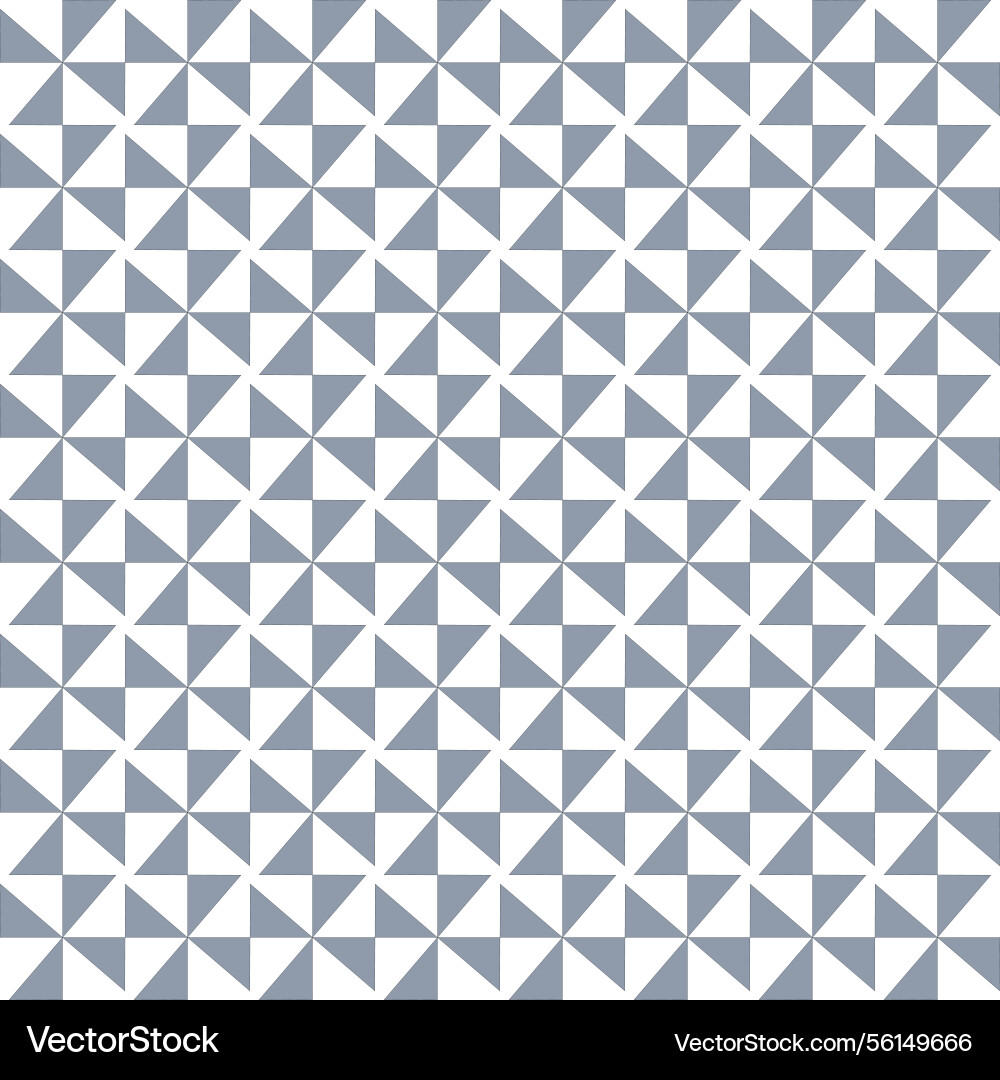 Silver triangles retro design pattern Vector Image