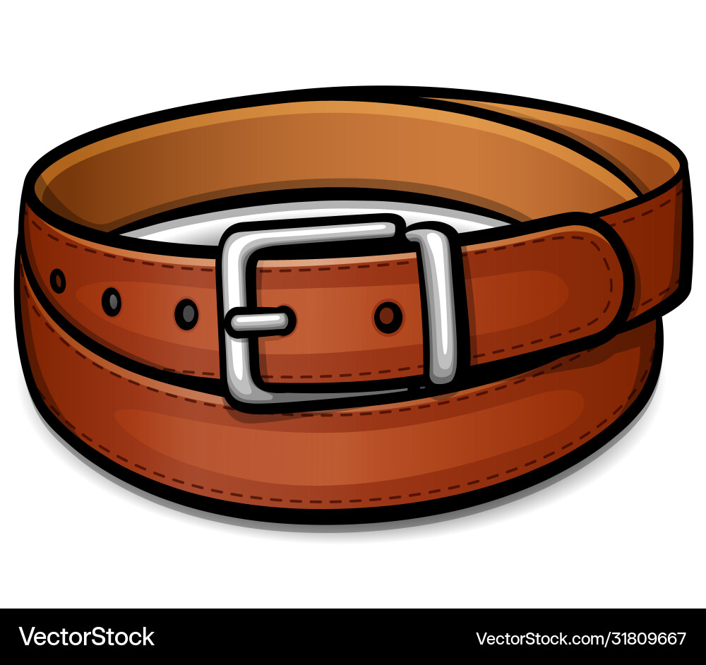 Belt isolated drawing design vector image