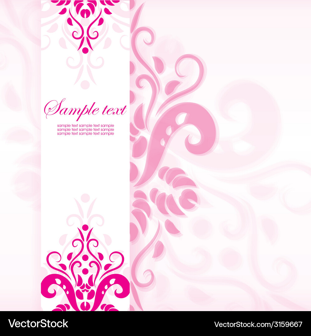 Template frame abstract background Vector Image