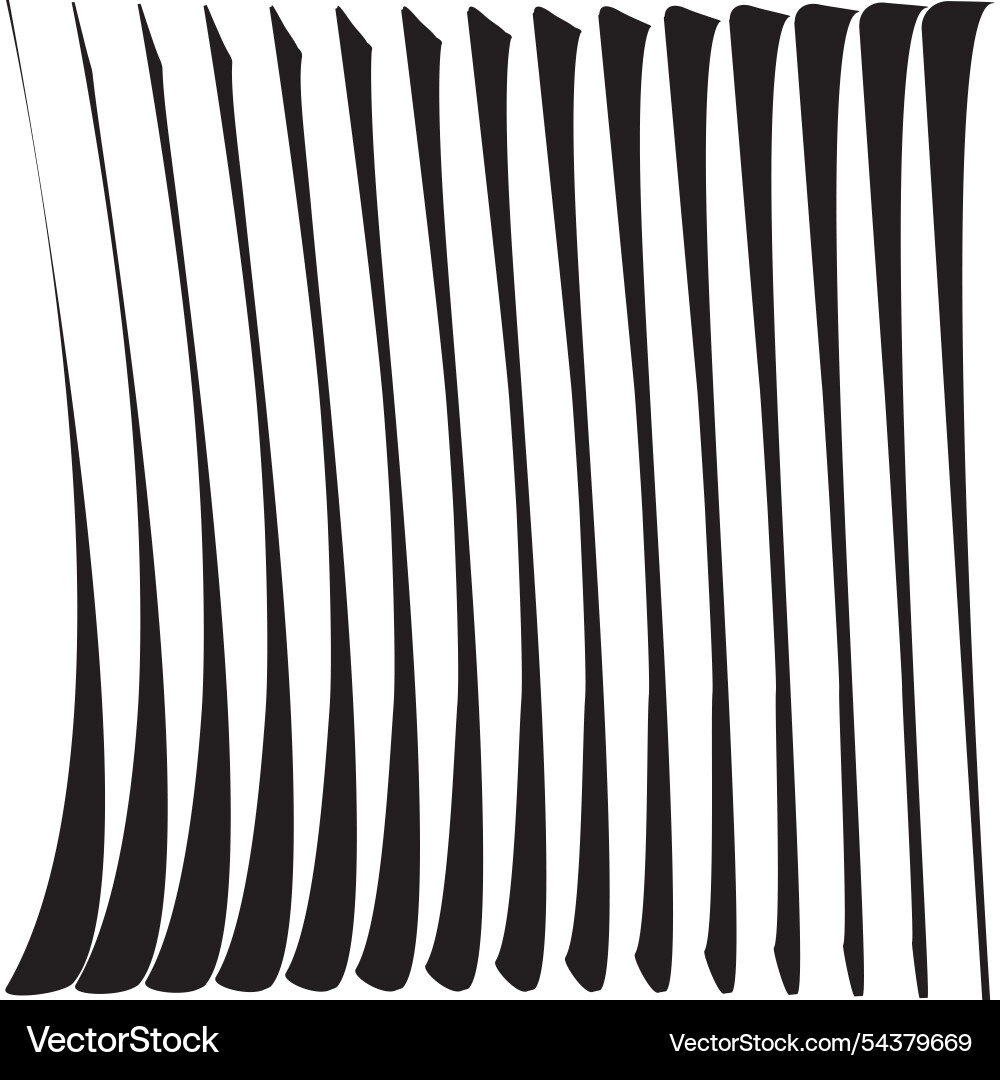 Geometric artwork pattern with vertical columns vector image