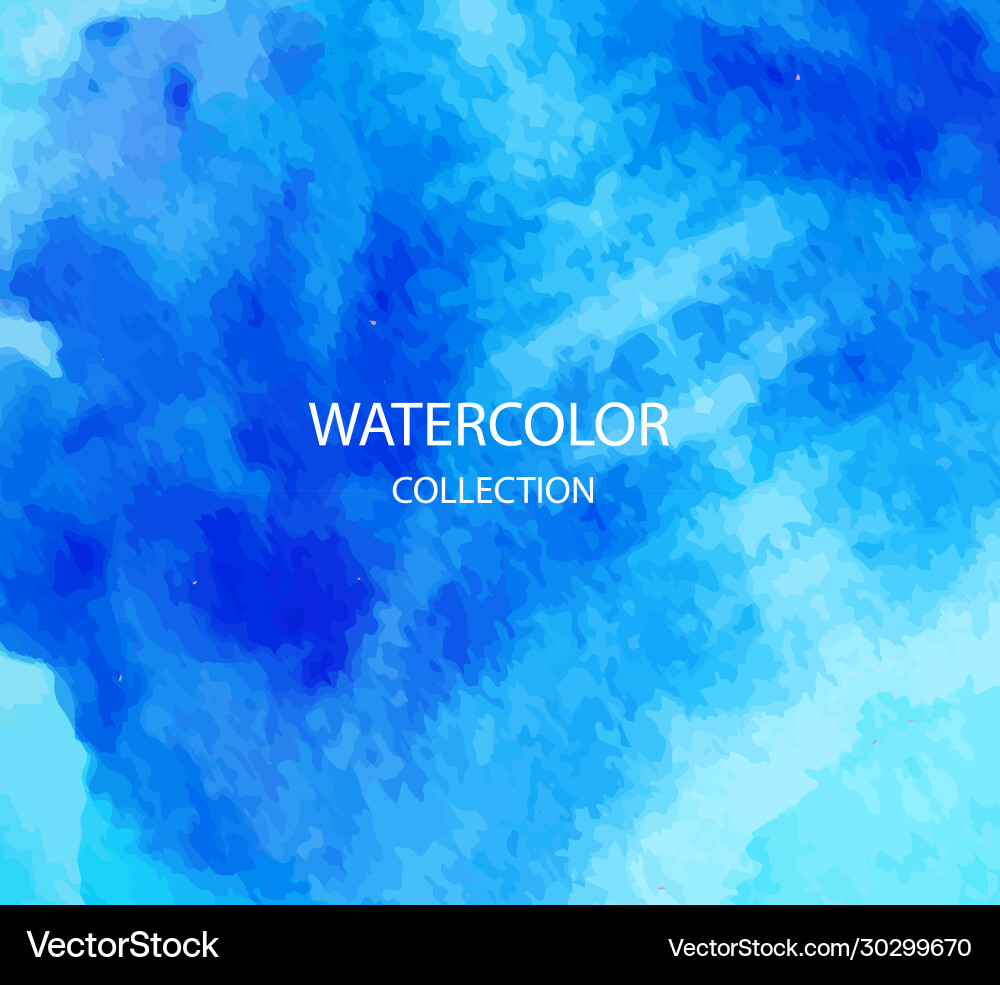 Abstract Watercolor Background vector image