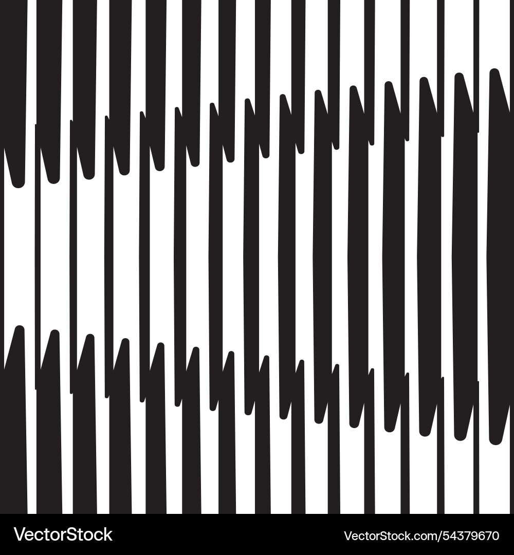 Geometric artwork pattern with vertical columns vector image