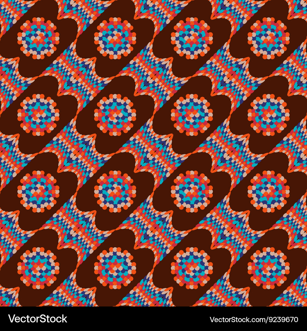 Kaleidoscope abstract pattern Vector Image