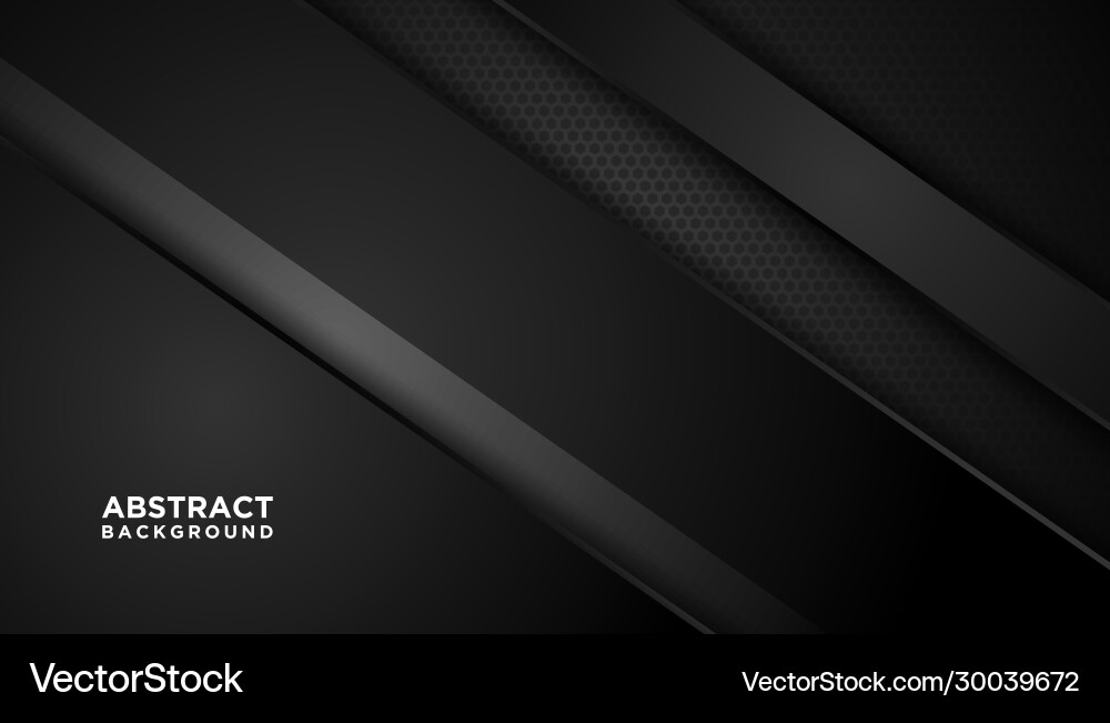 Dark Abstract Overlap Background vector image