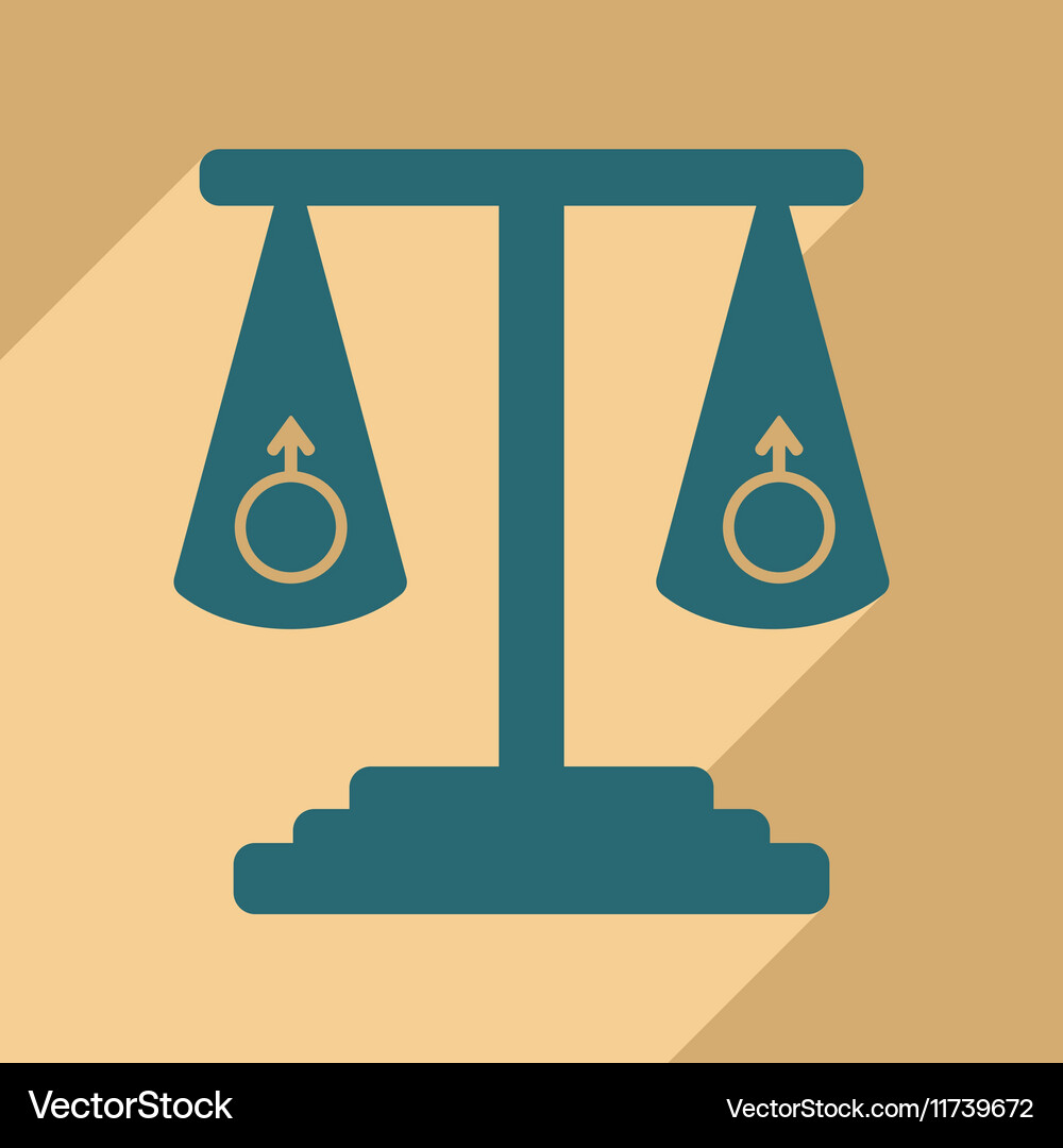 Flat with shadow icon and mobile application same Vector Image