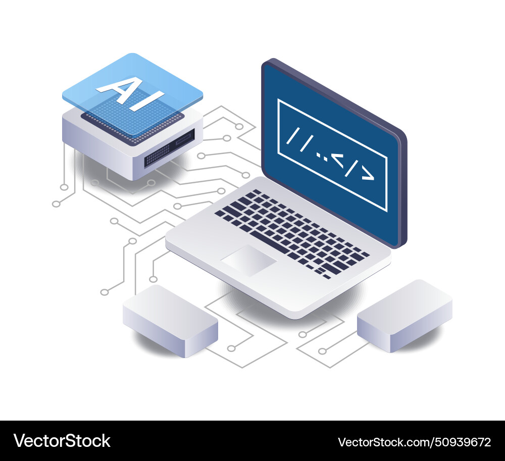 Program code for the development of artificial Program code for the development of artificial Vector Image