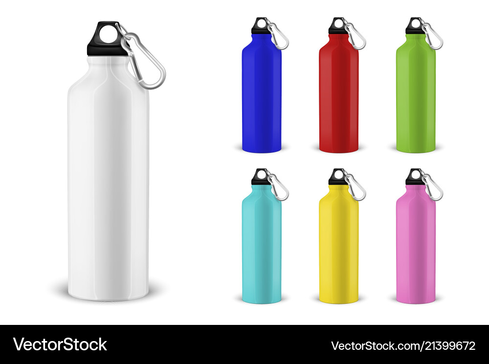 Realistic 3d different color empty glossy Realistic 3d different color empty glossy vector image
