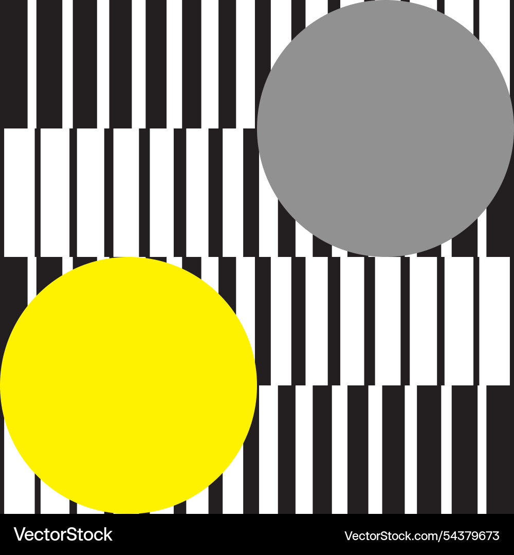 Geometric artwork pattern with vertical columns vector image