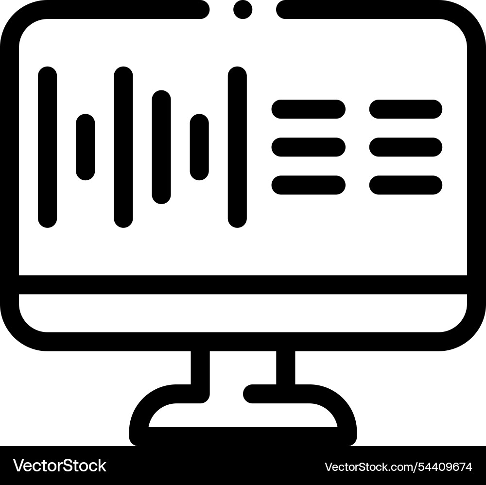Litecoin icon thin linear style design isolated Litecoin icon thin linear style design isolated vector image