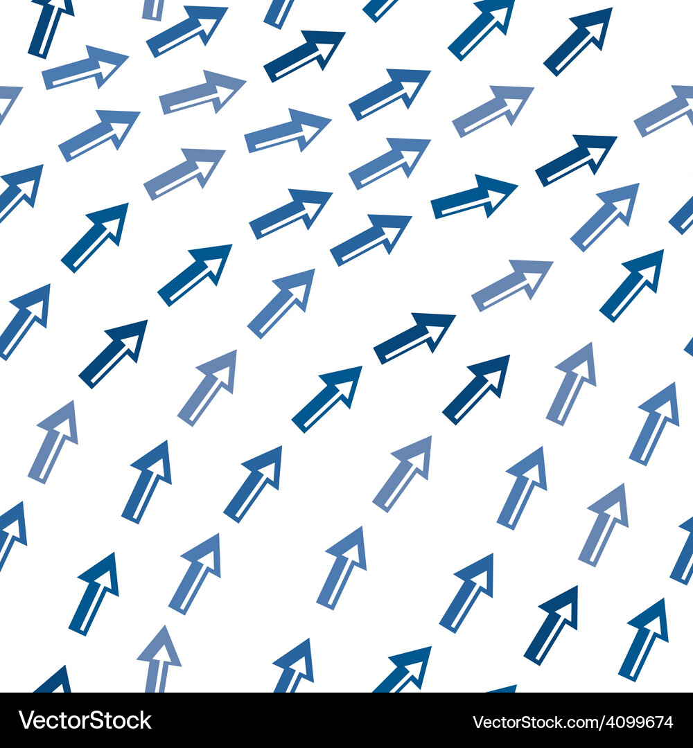 Seamless arrow pattern Vector Image