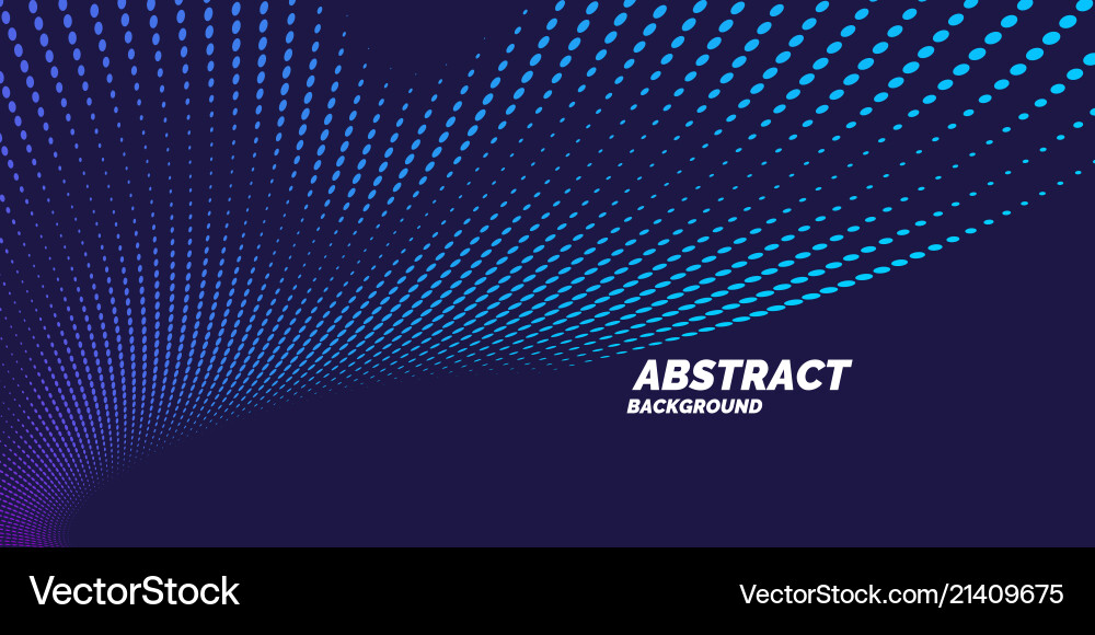 Abstract Dynamic Waves Background vector image
