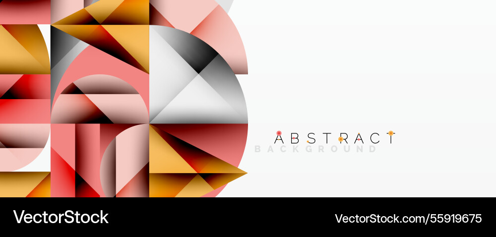 Abstract geometric artwork with overlapping Abstract geometric artwork with overlapping vector image