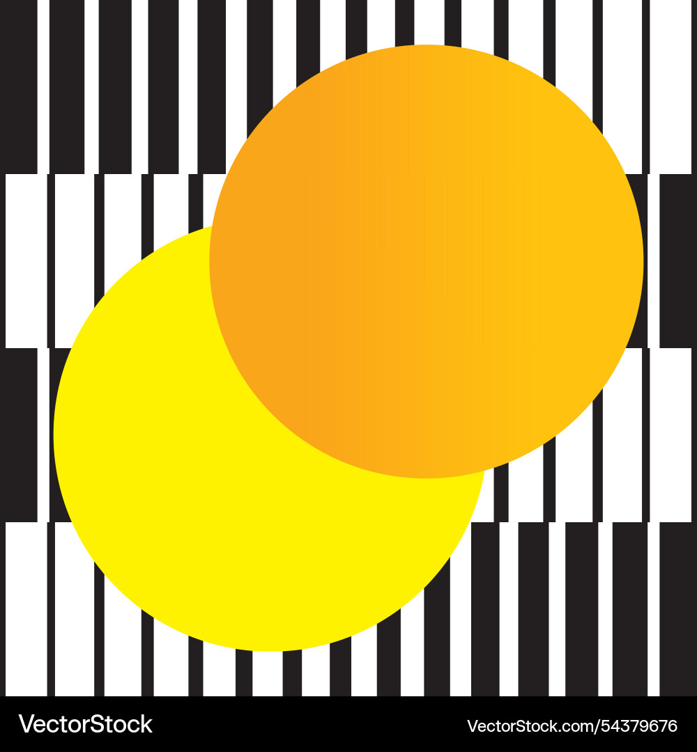 Geometric artwork pattern with vertical columns Vector Image