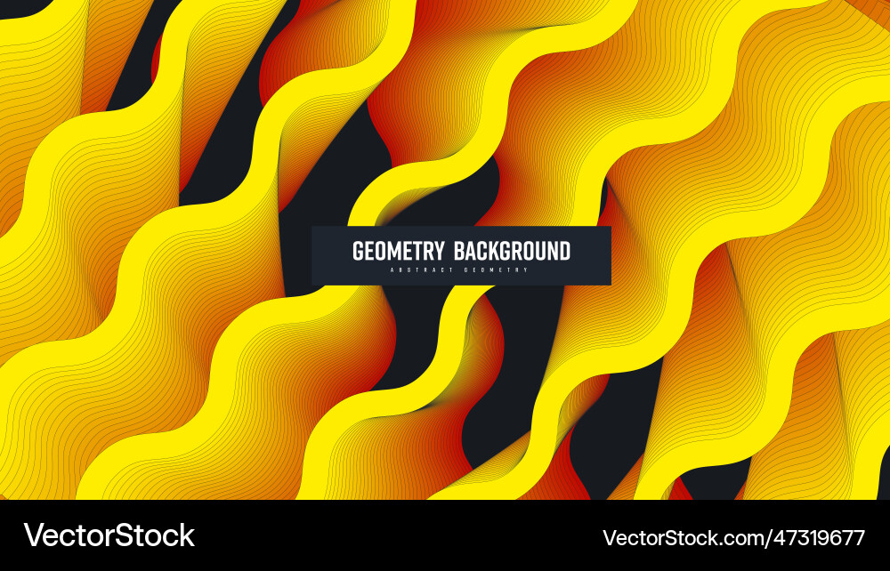 Abstract background gradient diagonal zigzag vector image