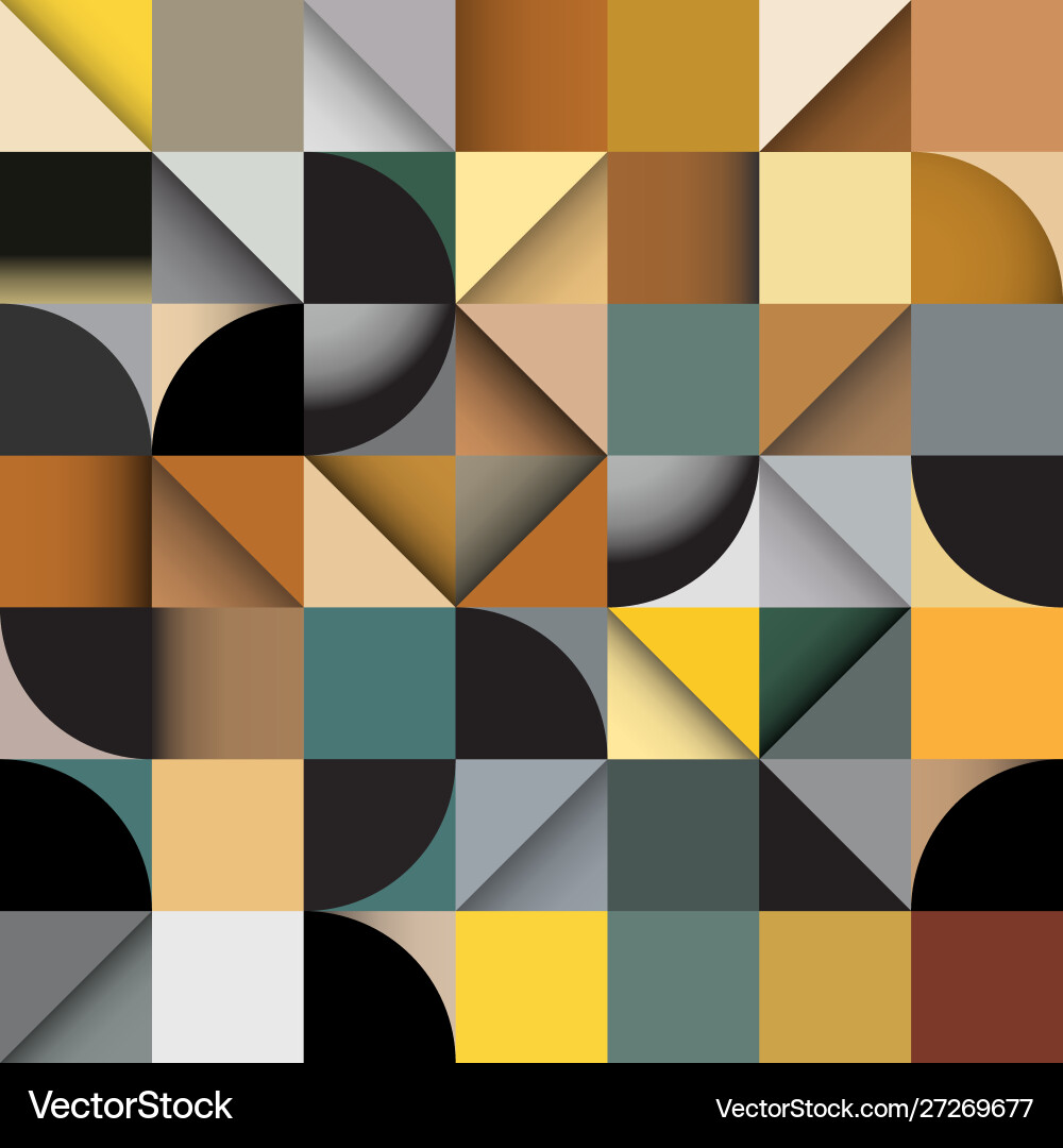 Geometric Abstract Pattern vector image