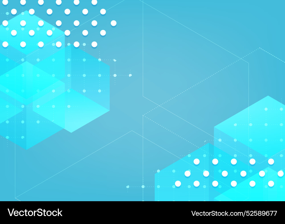 Minimal geometric backgroundabstract Vector Image