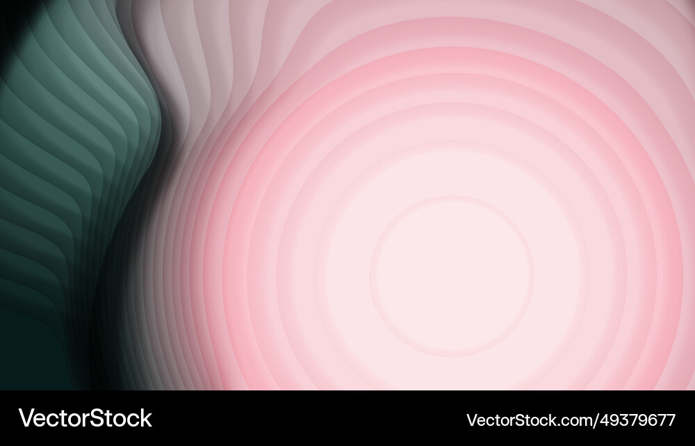 Paper Layer Gradient Abstract vector image
