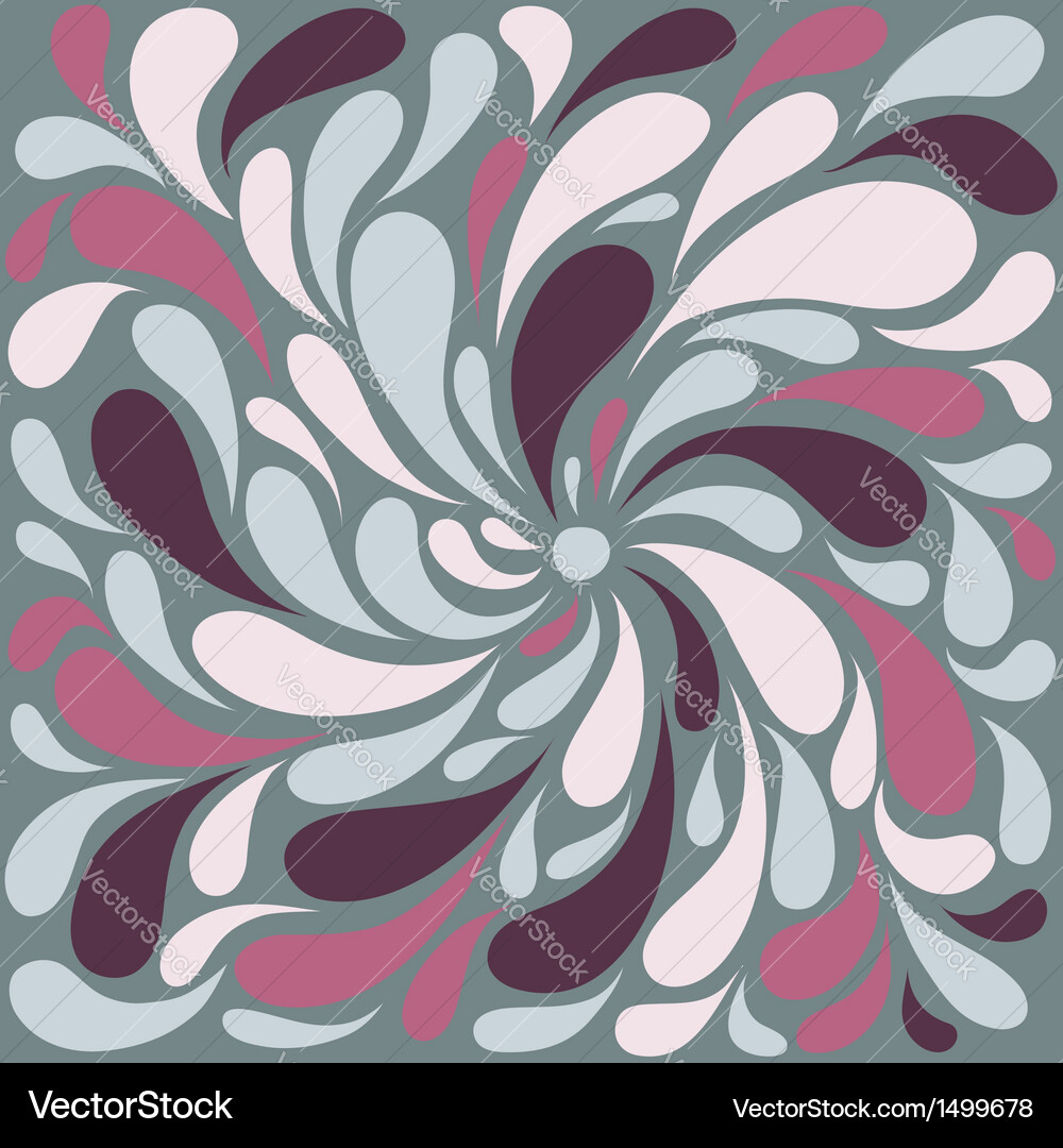 Abstract seamless pattern with drops Vector Image