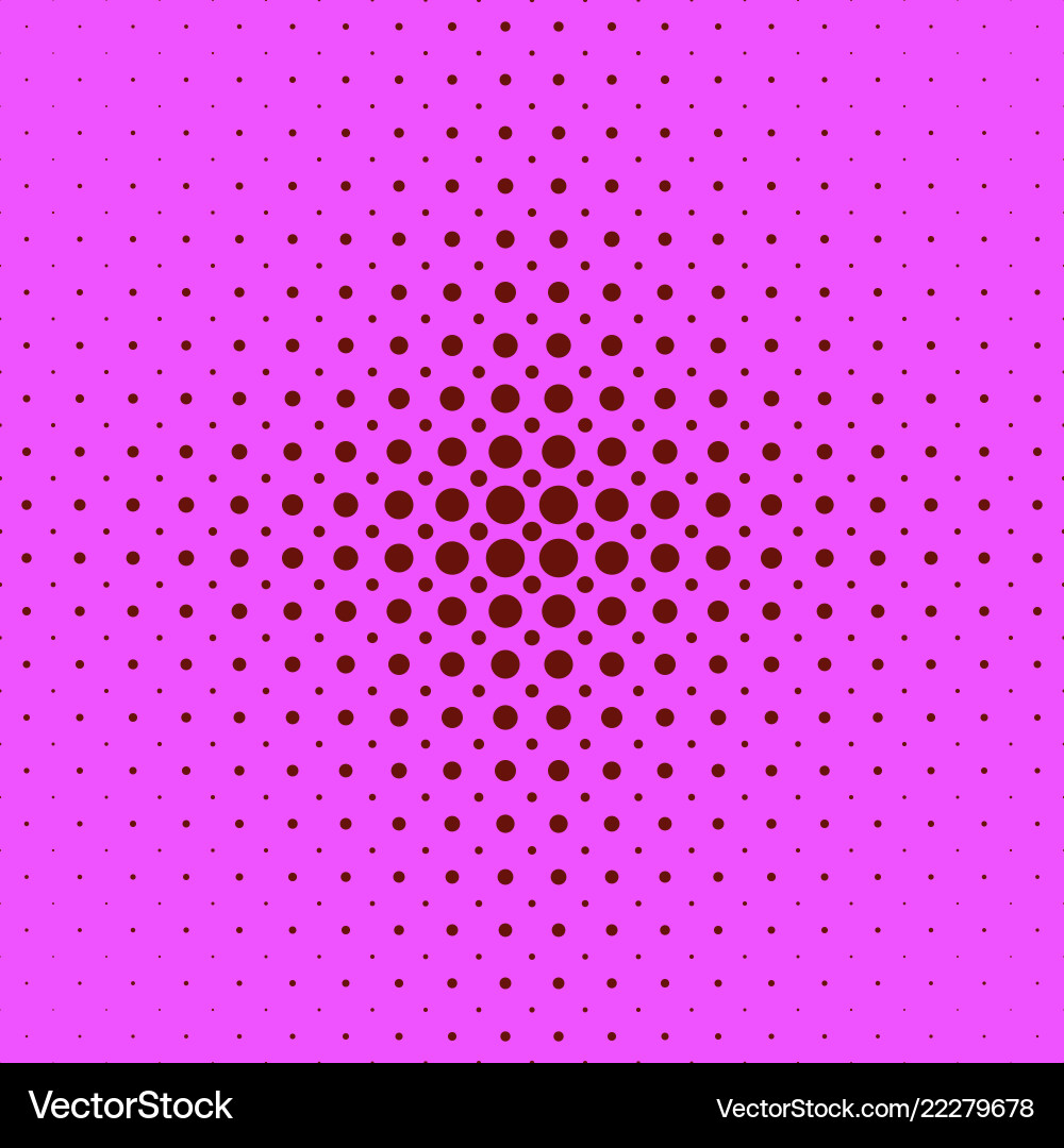 Color abstract halftone circle pattern background Vector Image