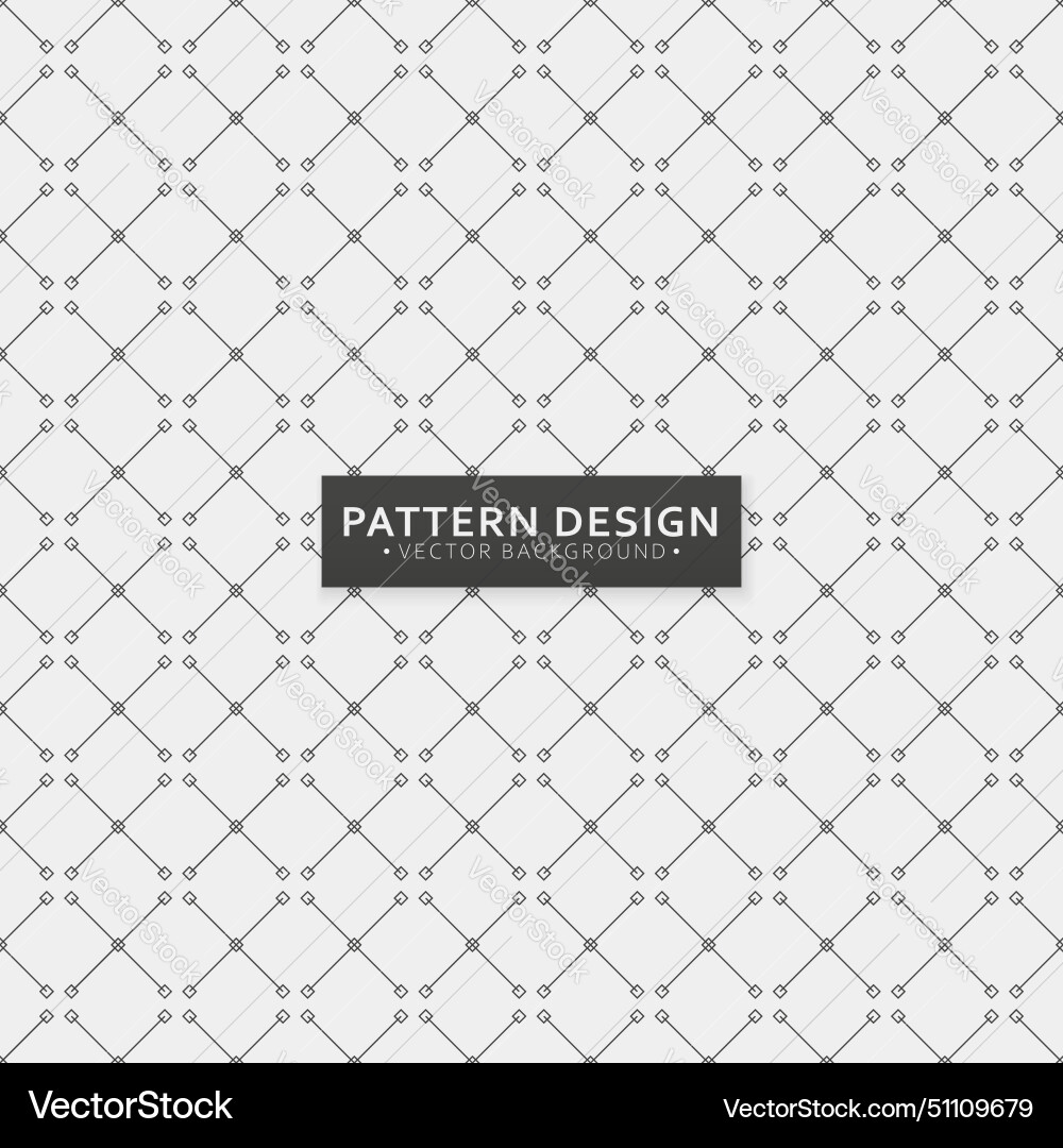 Minimalist square pattern background design Vector Image