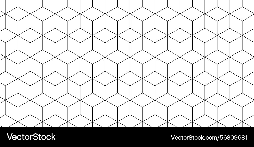 Geometric pattern with lines seamless Vector Image