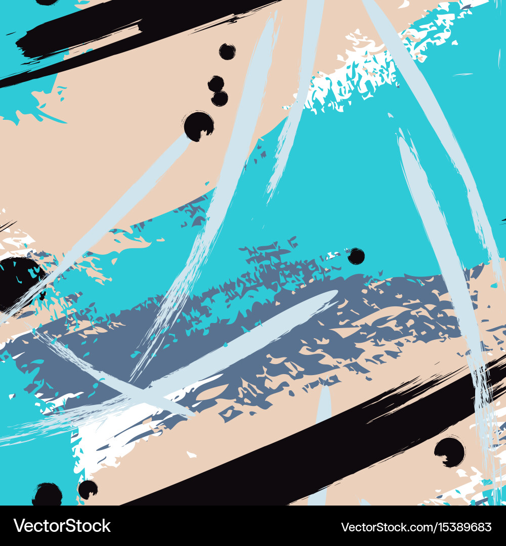 Dynamic Water Splash Pattern Vector Image