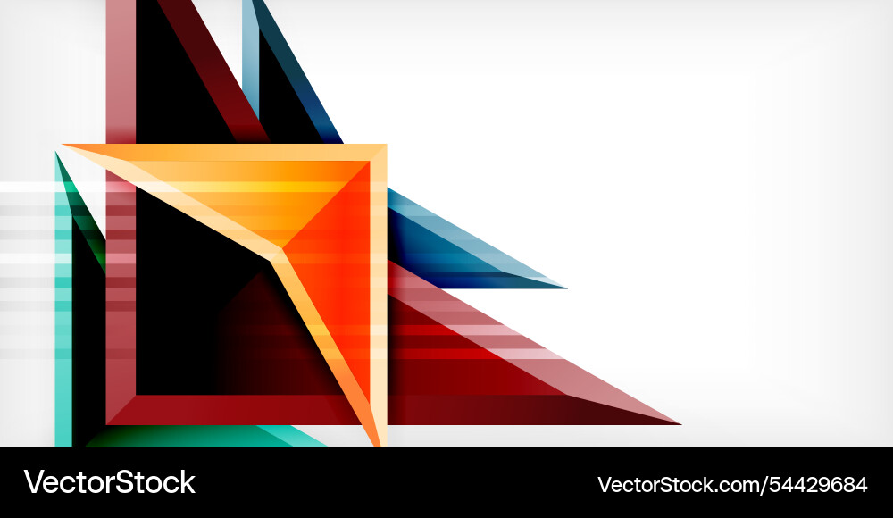 Arrows with 3d effect abstract background Arrows with 3d effect abstract background vector image