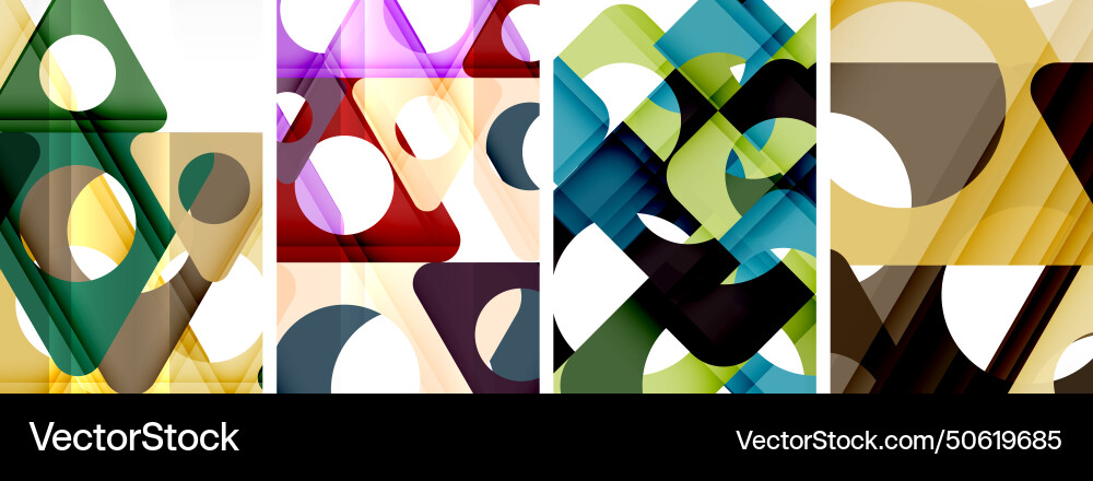 Abstract background set showcasing a dynamic Abstract background set showcasing a dynamic Vector Image