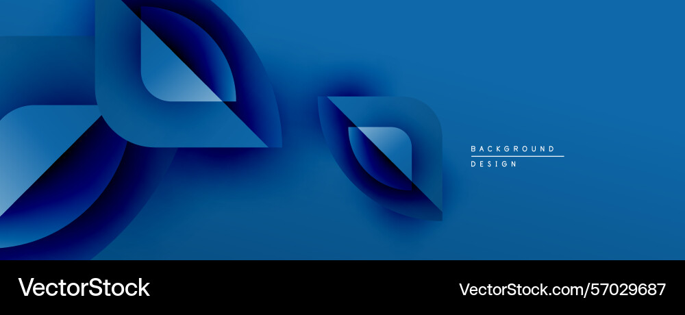 Abstract blue layers create dynamic flowing Abstract blue layers create dynamic flowing vector image