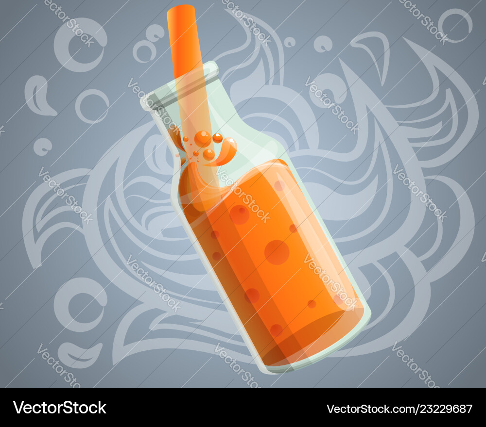 Fresh healthy smoothie concept background cartoon Fresh healthy smoothie concept background cartoon vector image