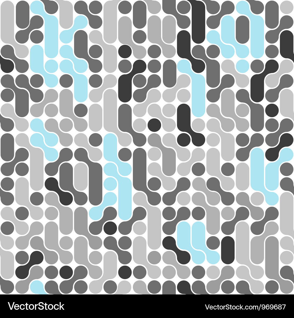Geometric Tile Pattern Vector Image