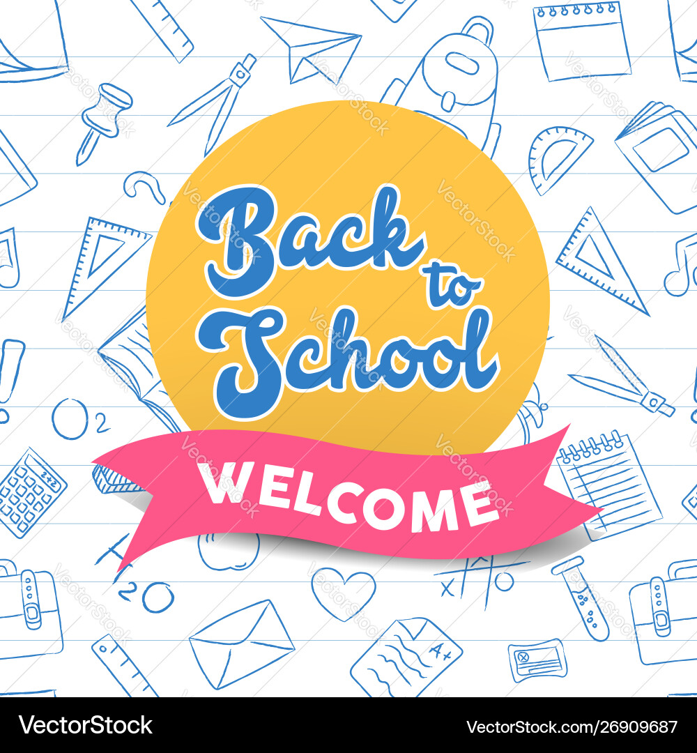 Zurück zu Schule Farbe Hand gezeichnet Zitat Klasse Icons Zurück zu Schule Farbe Hand gezeichnet Zitat Klasse Icons vektorbild