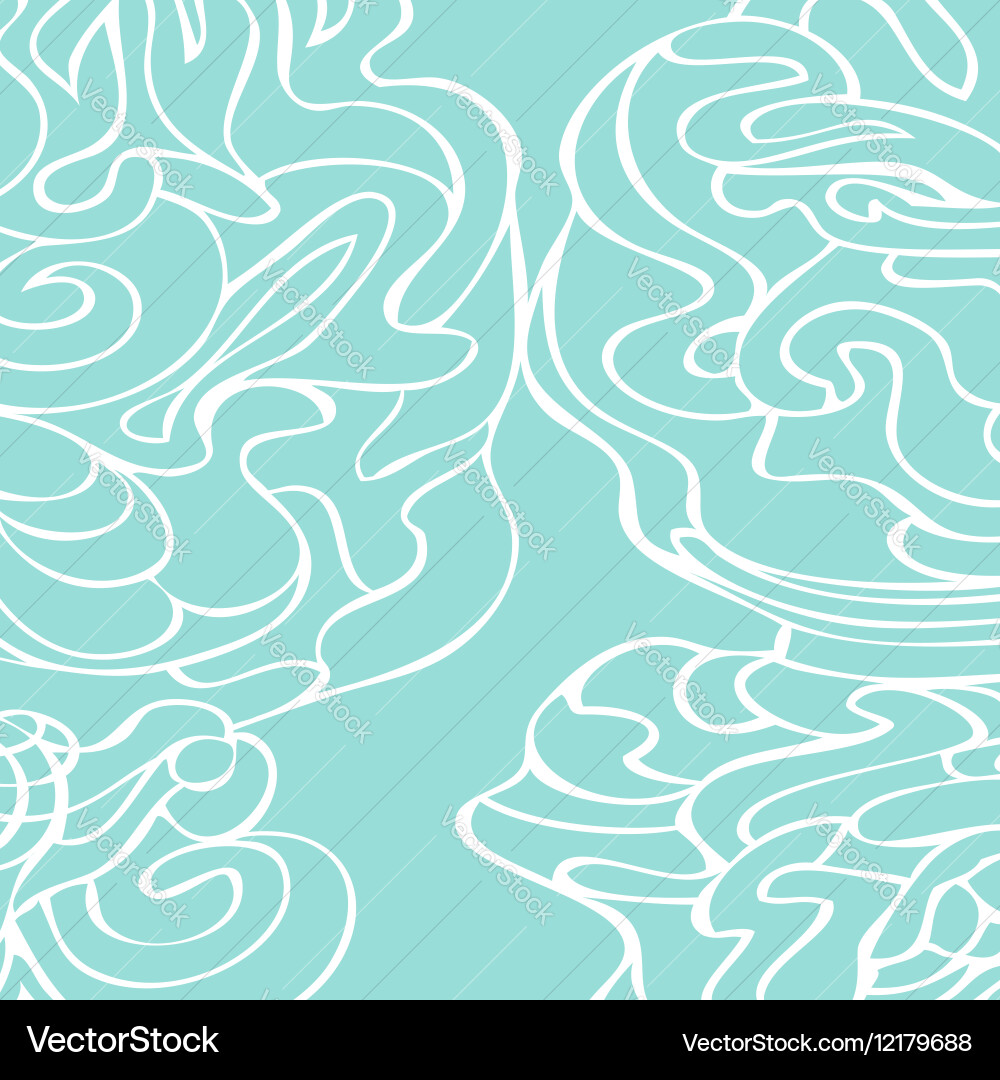 Abstract Curved Pattern vector image