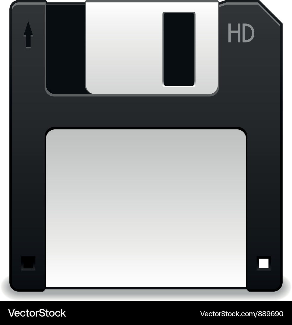 Floppy disk Vector Image