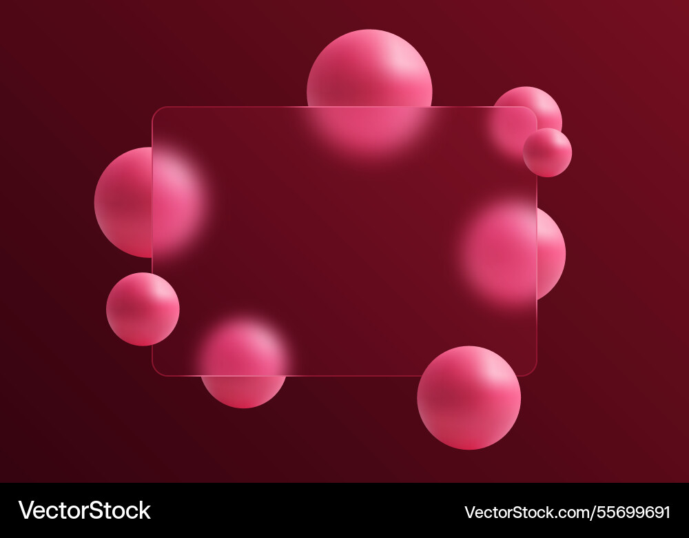Glasmorphism Website Landing Seite Vorlage rot Glasmorphism Website Landing Seite Vorlage rot vektorbild