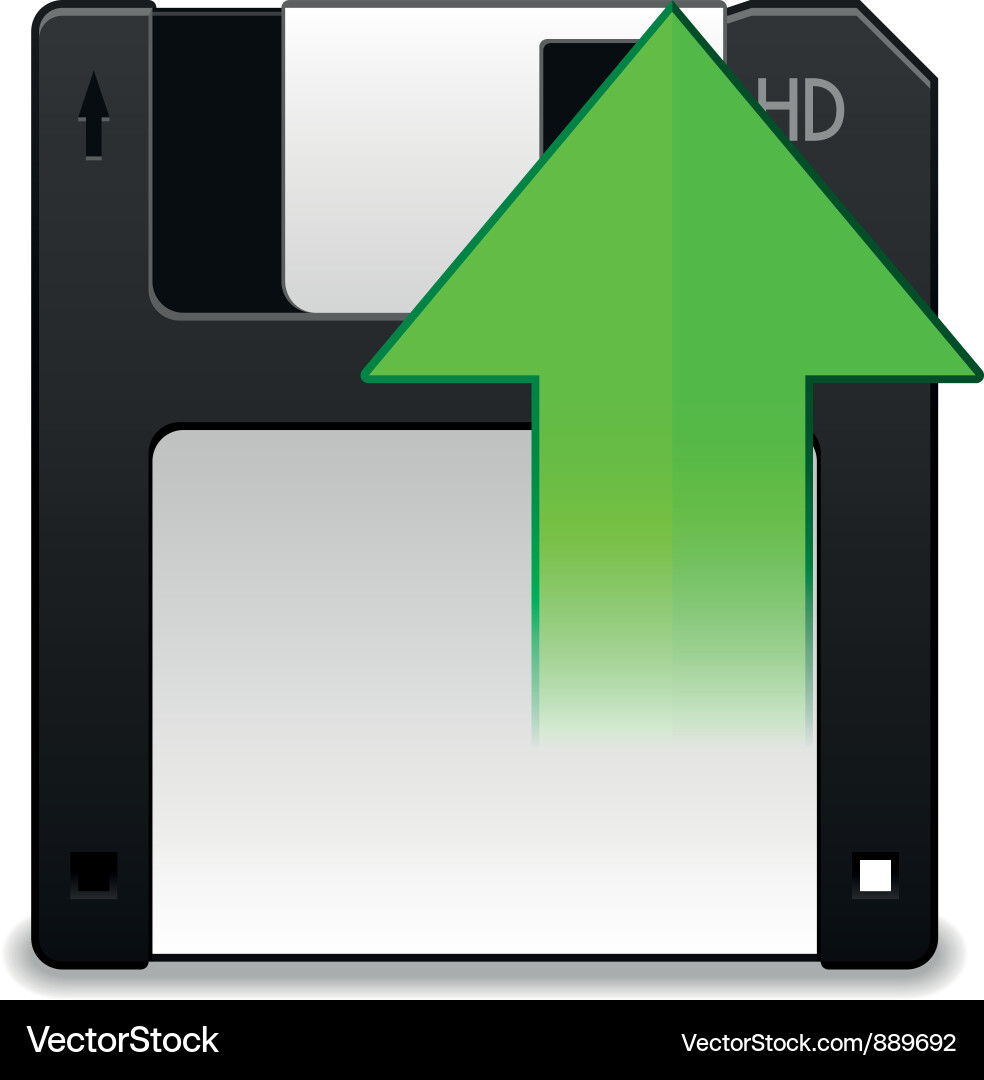 Floppy disk Vector Image