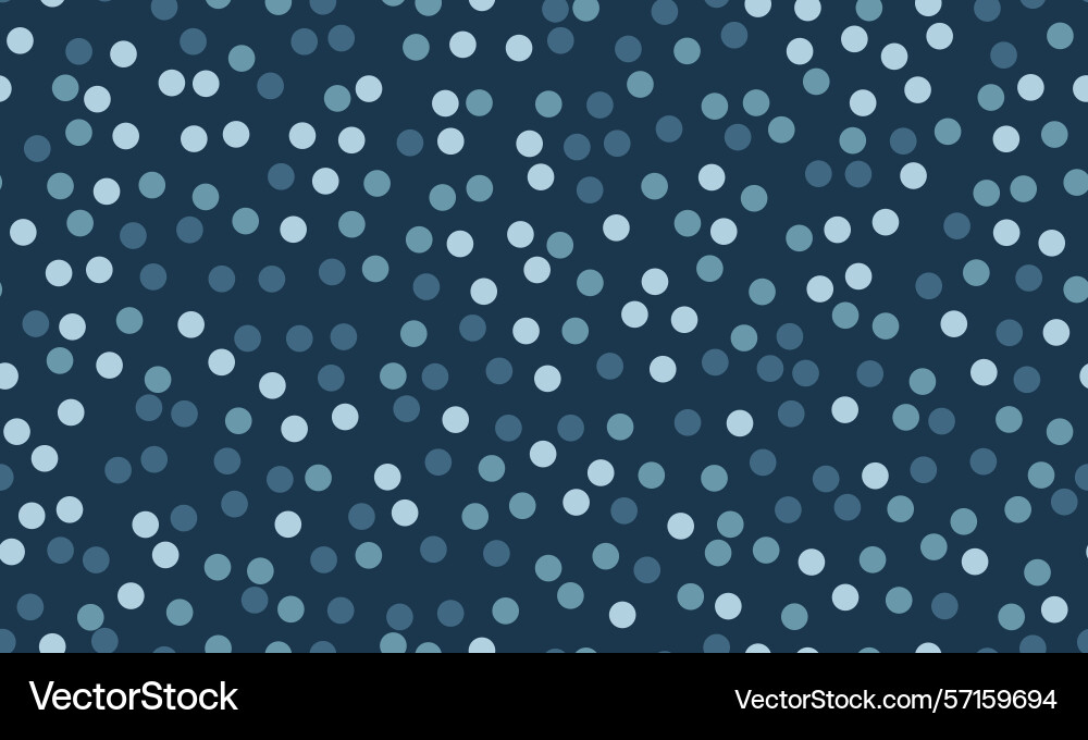 Abstract seamless pattern of scattered dots Vector Image