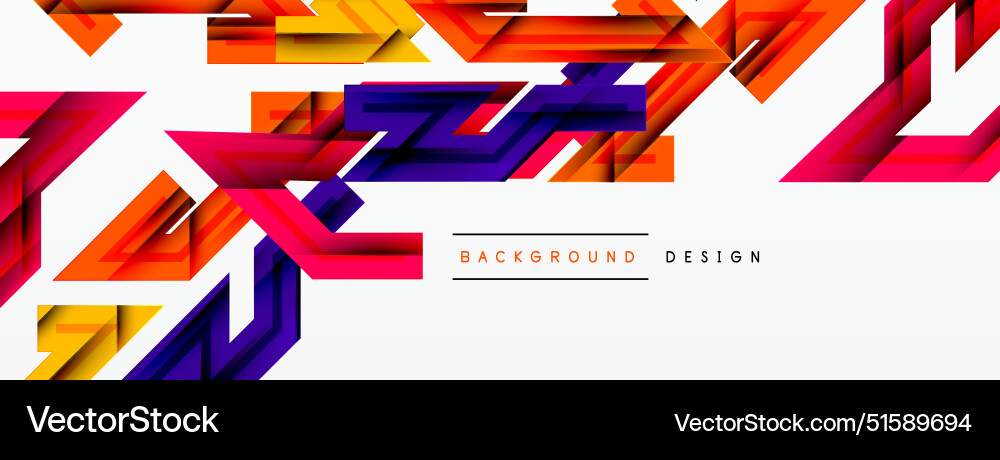 Dynamic lines geometric background Dynamic lines geometric background vector image