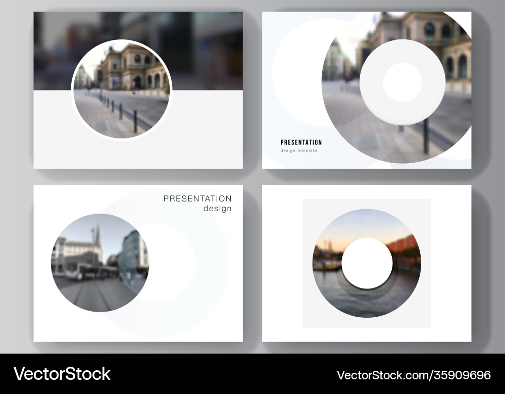 Layout presentation slides design Layout presentation slides design Vector Image