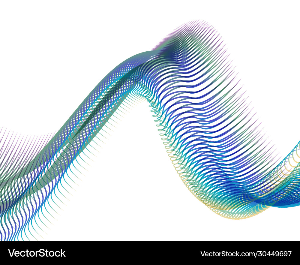 Abstract background blend wave line design Abstract background blend wave line design Vector Image