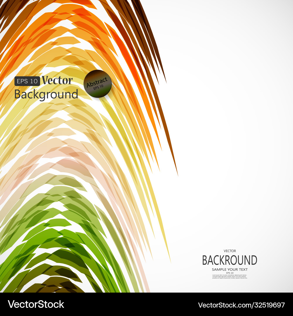 Soft colored abstract background Vector Image