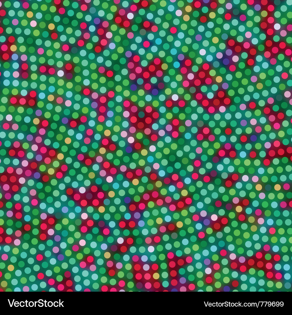 Abstract rounded pixel points Vector Image