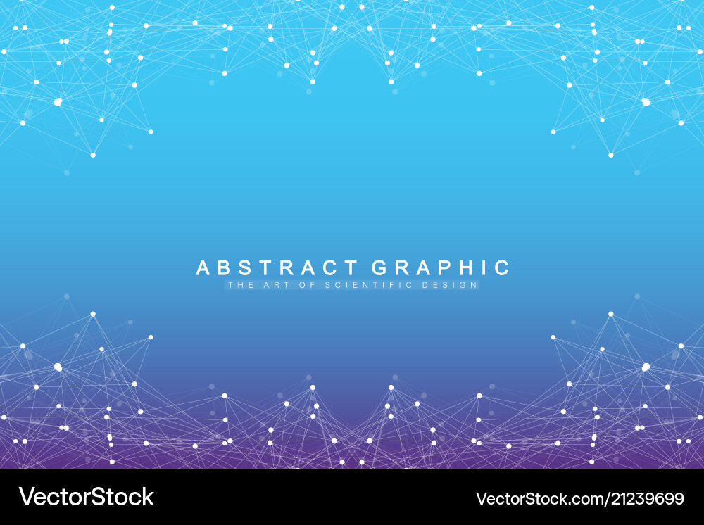 Big data visualization graphic abstract Big data visualization graphic abstract vector image