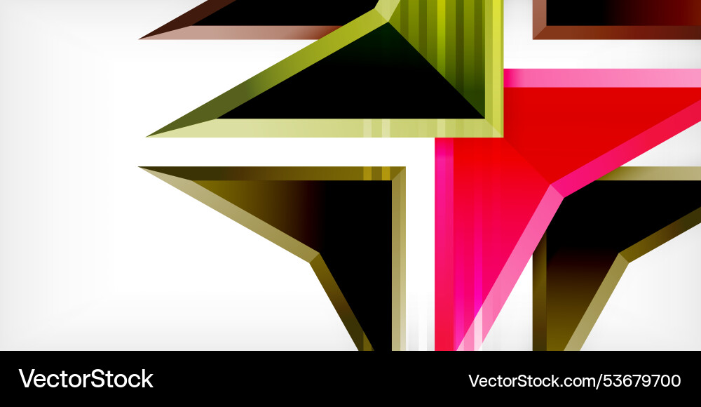 Abstract background color triangles and arrows Abstract background color triangles and arrows Vector Image