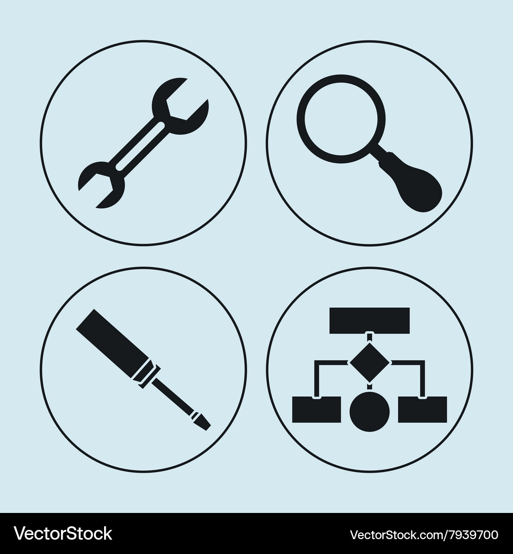 Development and software design Vector Image