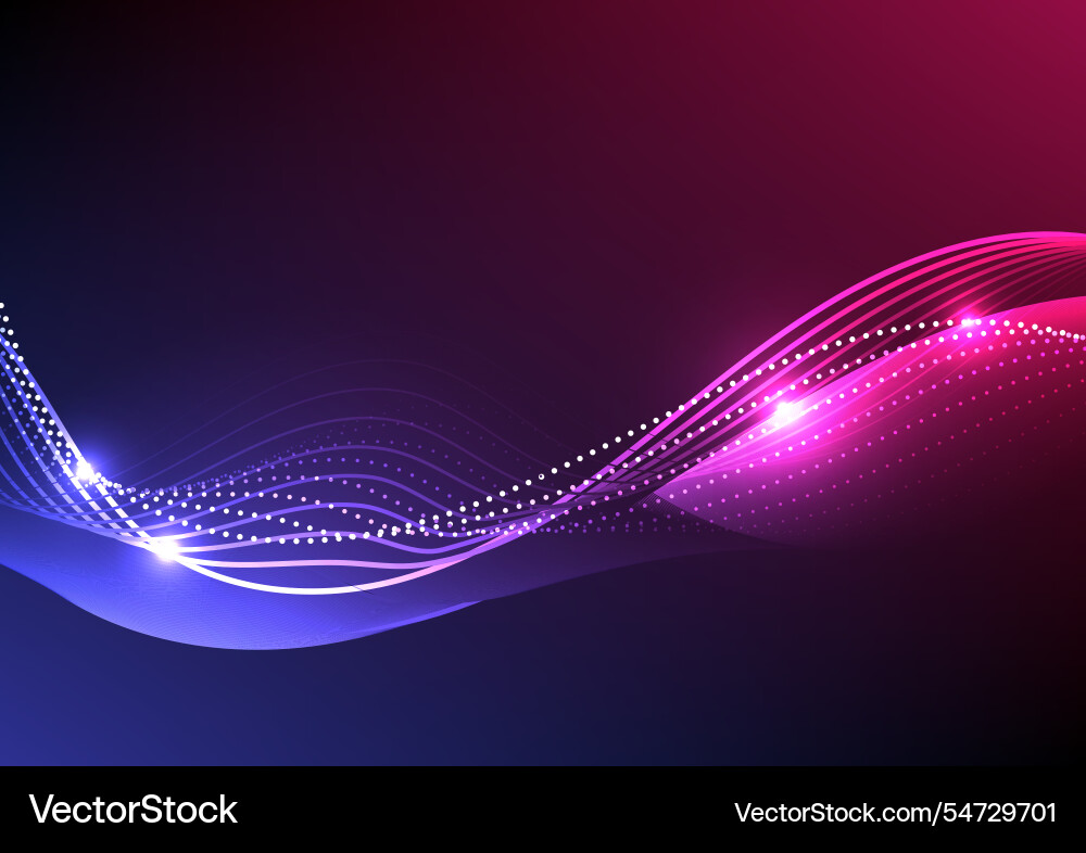 Abstract background with line curve futuristic Vector Image